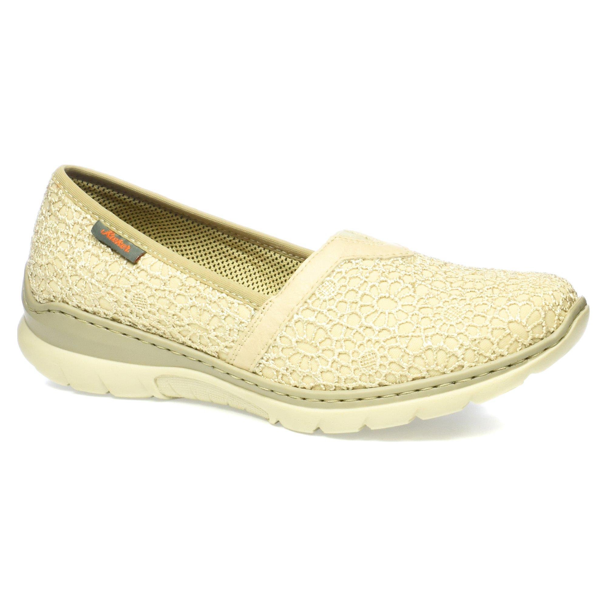 Мокасины женские Rieker р. 36 Бежевый (04633-36) Мокасины женские Rieker р. 36 Бежевый (04633-36)