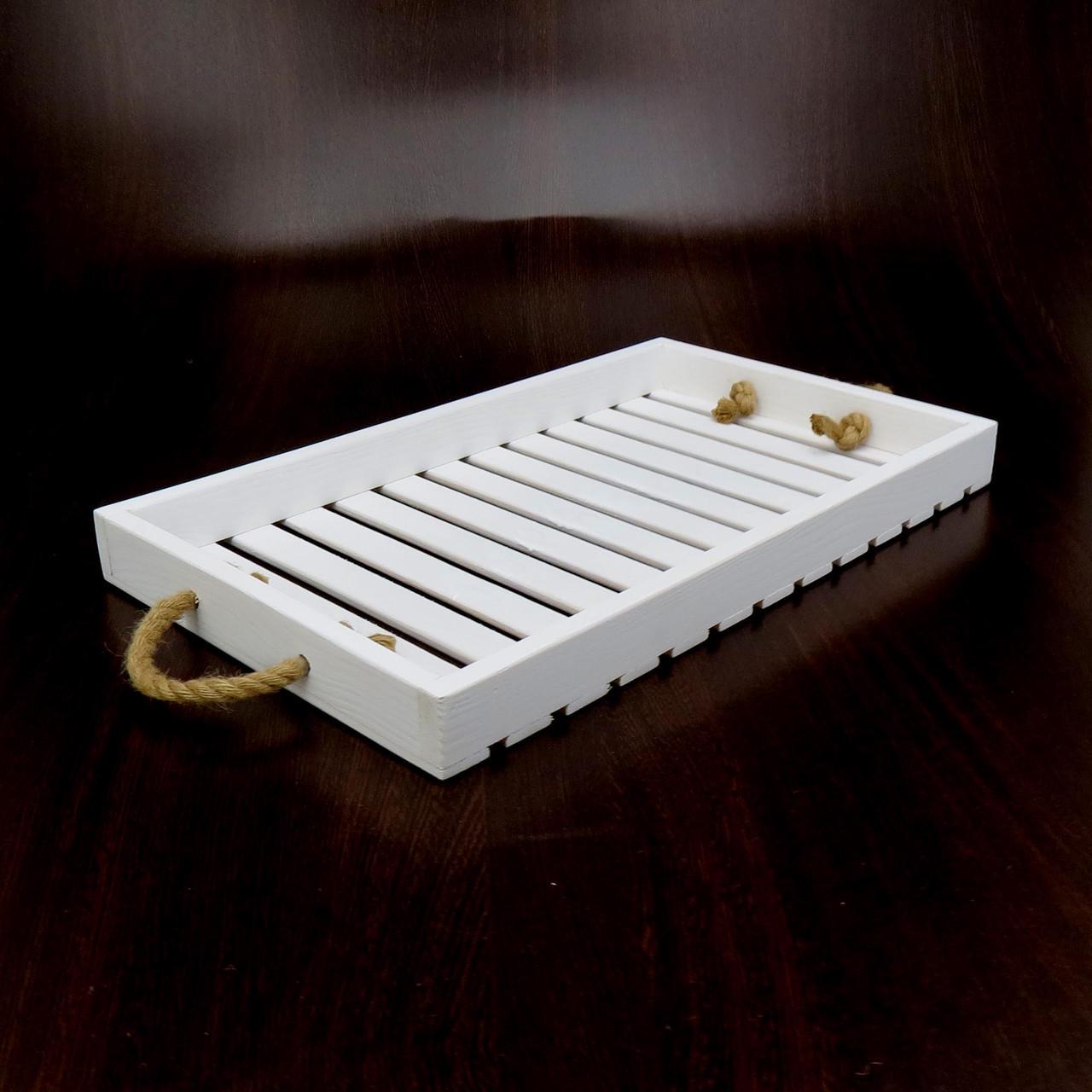 Піднос дерев'яний Буйон Зефір (ПДС-000120) - фото 4 Піднос дерев'яний Буйон Зефір (ПДС-000120) - фото 4