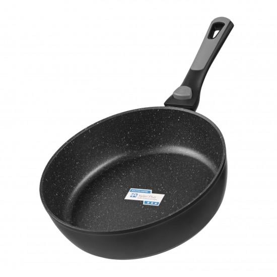 Сковорода Ardesto Gemini Bari алюміній 26 см Чорний (AR1226B)