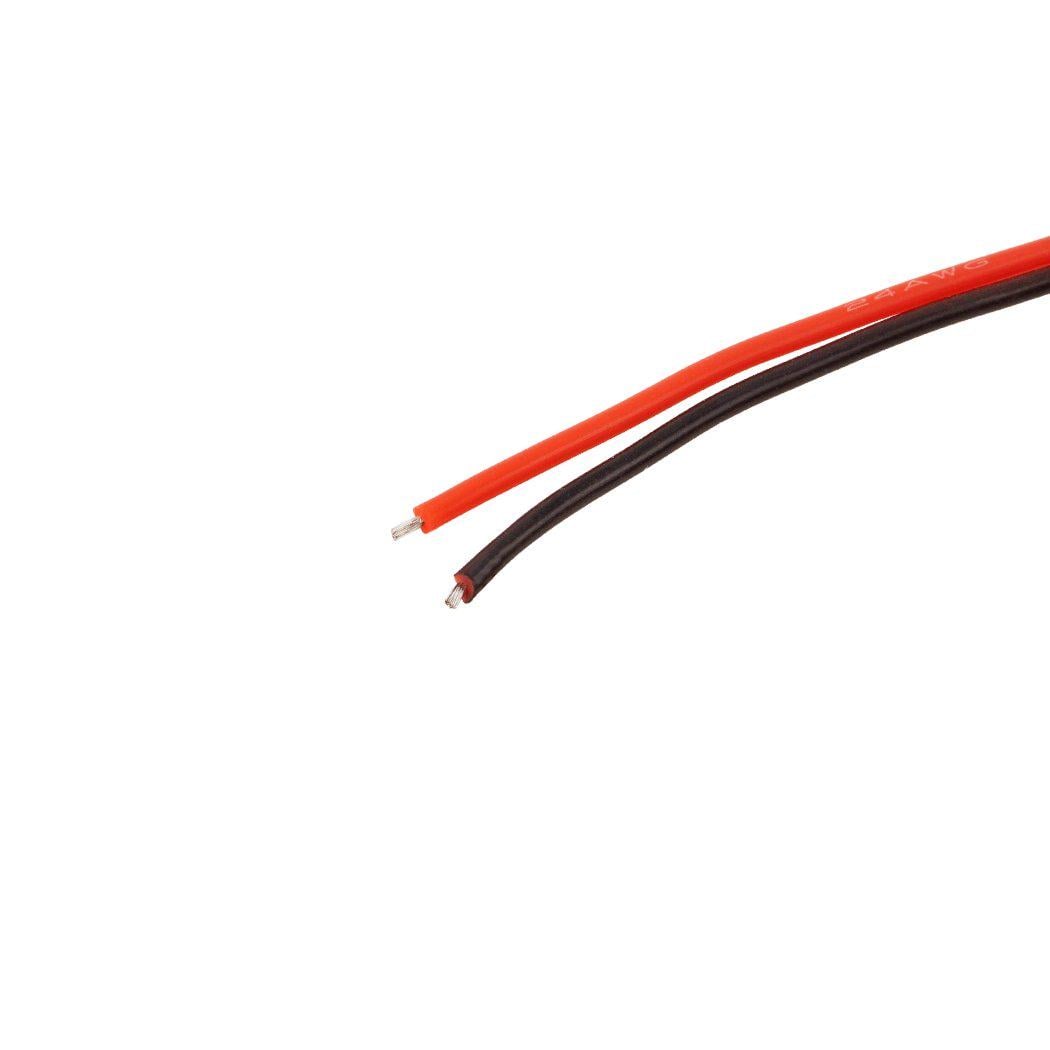 Кабель питания 24AWG 0,2 кв. мм медный Красно-черный (A068090) Кабель питания 24AWG 0,2 кв. мм медный Красно-черный (A068090)