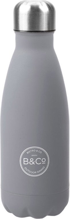 Термобутылка Summit B&Co Thermal Bottle Rubberized 350 мл Серая (694085)