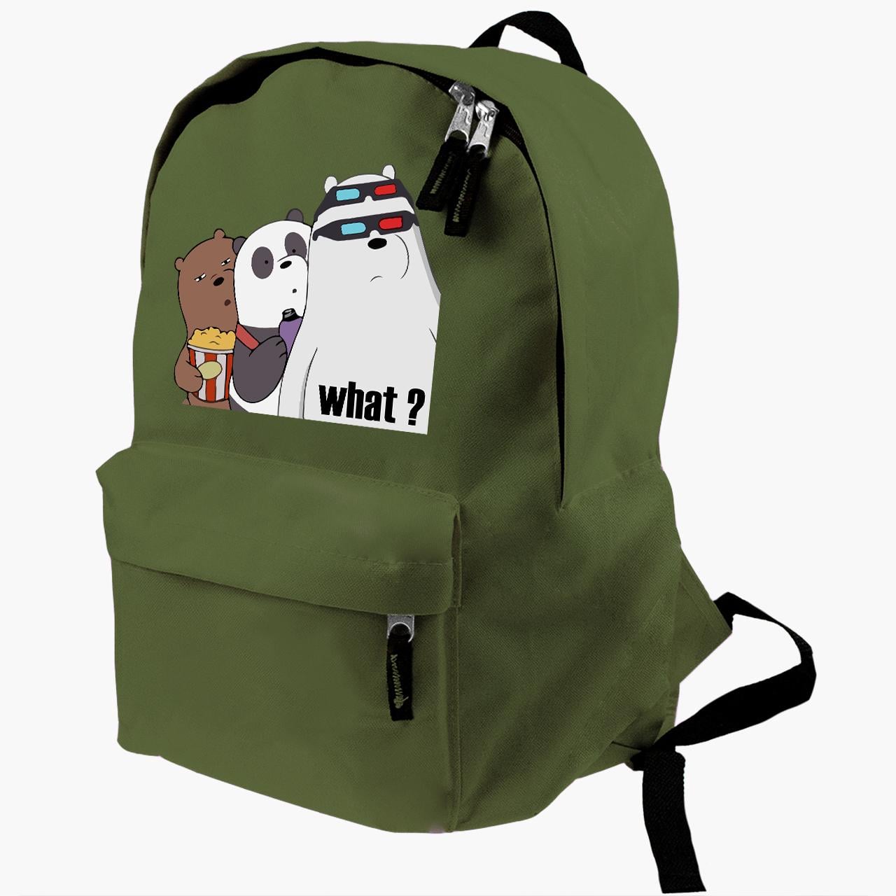 Рюкзак дитячий We Bare Bears Хакі (9263-2902-KH) Рюкзак дитячий We Bare Bears Хакі (9263-2902-KH)