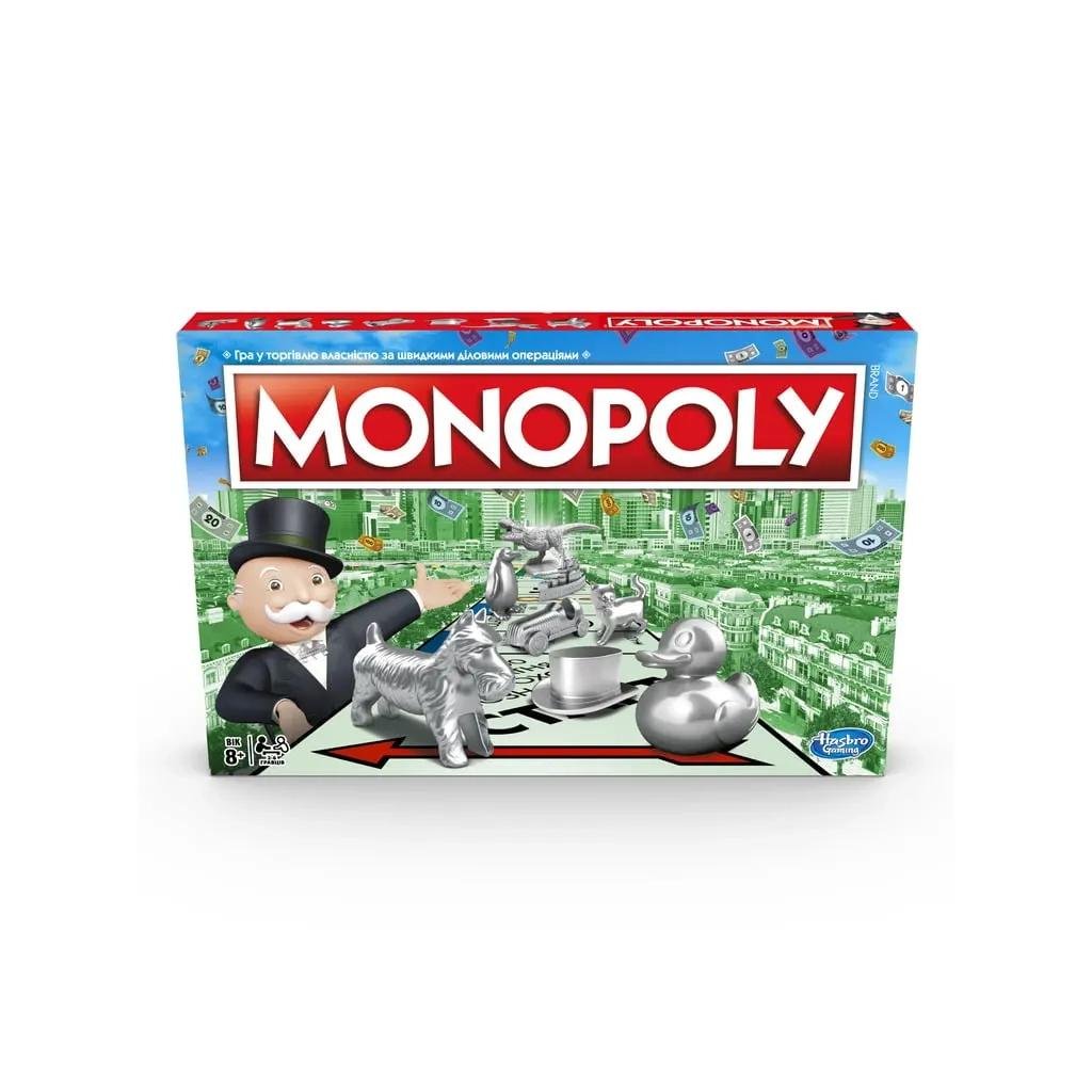 Настольная игра Hasbro Классическая Монополия украинская версия (C1009) - фото 3 Настольная игра Hasbro Классическая Монополия украинская версия (C1009) - фото 3