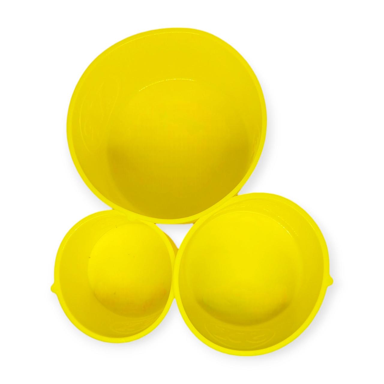 Набір форм для пасок MagicKitchen силіконові 3 шт. Жовтий (203763-жов) - фото 3