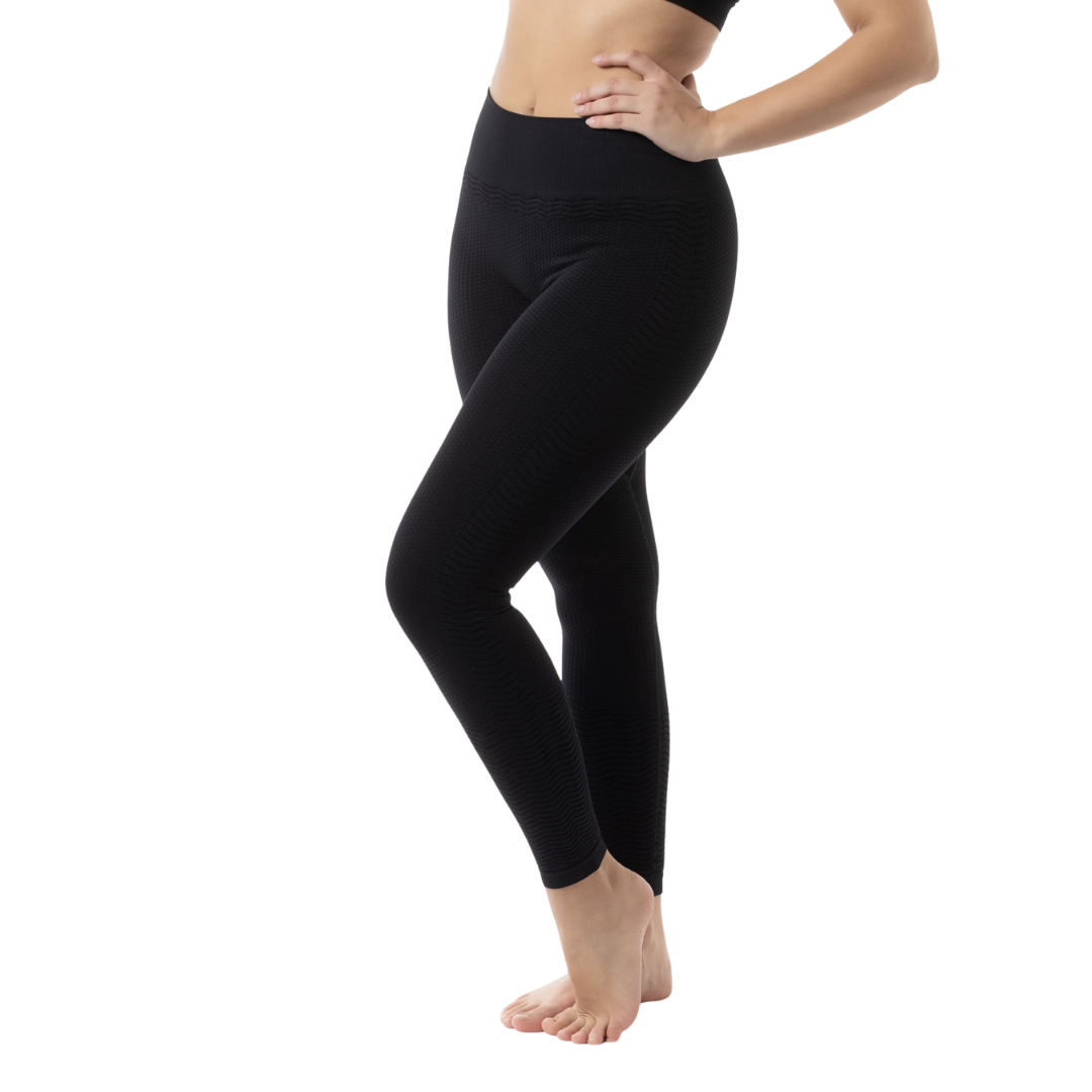 Легінси антицелюлітні Farmacell з мікромасажним ефектом 4XL/5XL Чорний (1109)