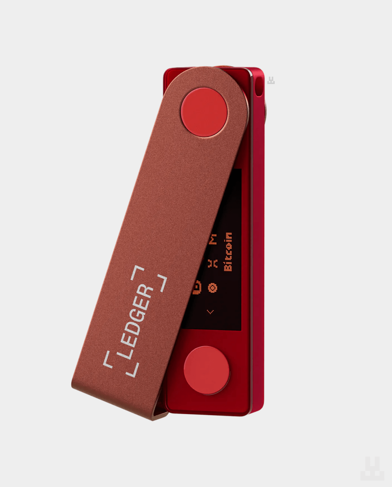 Криптогаманець Ledger Nano X Ruby Red (32879) - фото 1