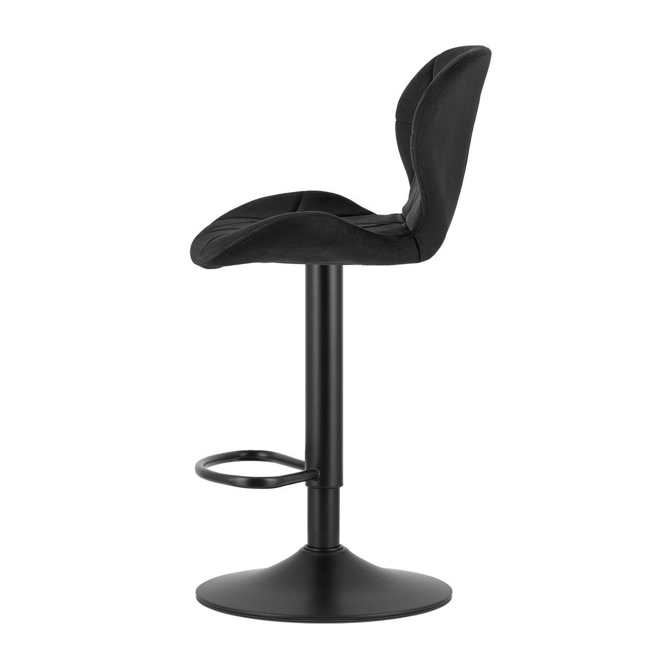 Барний стілець Leobert WEST велюр Grey/Black (LEOBERT WEST Grey) - фото 3 Барний стілець Leobert WEST велюр Grey/Black (LEOBERT WEST Grey) - фото 3