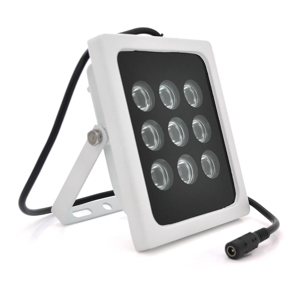 Прожектор GY-IR009 12V 36W 9LED IP66 850Нм кут огляду 90° дальність до 120 м (43647)