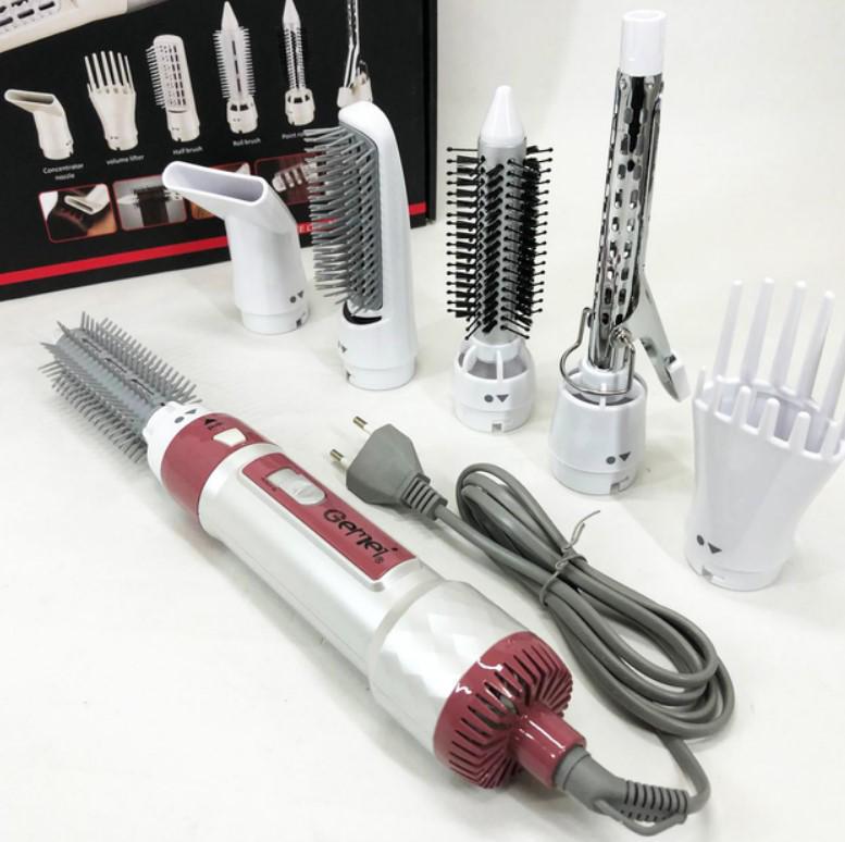 Стайлер-фен для укладки волос Gemei GM-4836 1200 Вт Розовый (2104618631) - фото 12 Стайлер-фен для укладки волос Gemei GM-4836 1200 Вт Розовый (2104618631) - фото 12