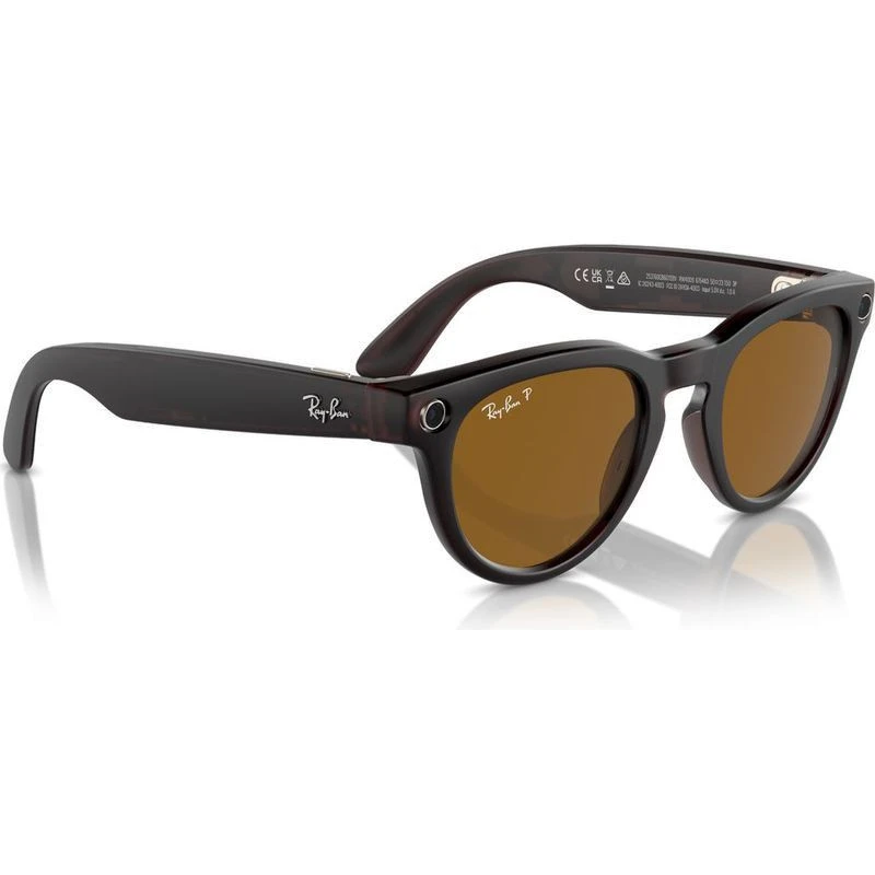 Смарт-очки Ray-Ban Meta Headliner Matte Rebel Black Frame/Brown Lenses RW4009 675483 50-23 - фото 2