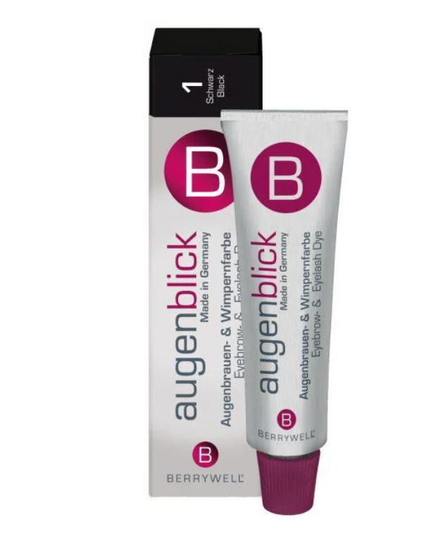 Краска для бровей и ресниц Berrywell Augenblick №1 15 мл Черный (32010462)