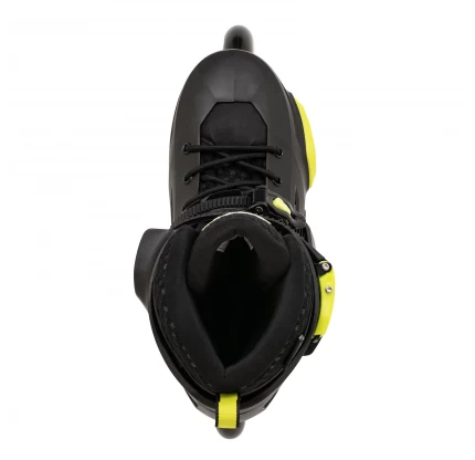 Ролики детские Rollerblade Apex 3WD р. 37-40 Черно-салатовый (2051166/37-40) - фото 3