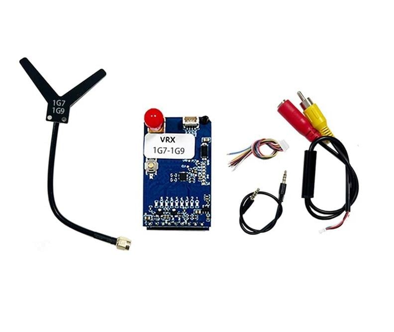 Видеоприемник Readytosky VRX 1,7G 8Ch и диполь антенна для FPV дронов (00-00025770)
