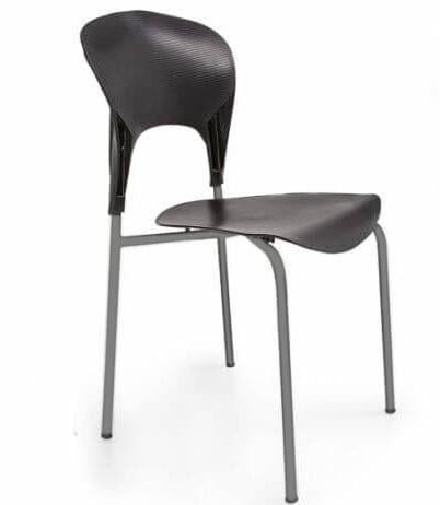 Стул Астория с металлическими ножками Черный (28332482) Стул Астория с металлическими ножками Черный (28332482)