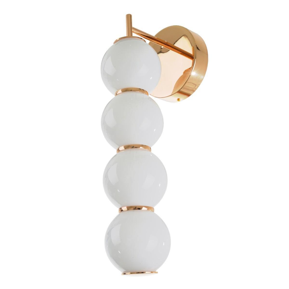 Бра настенное накладное лофт Brille BL-849W/20 W WW FG шар