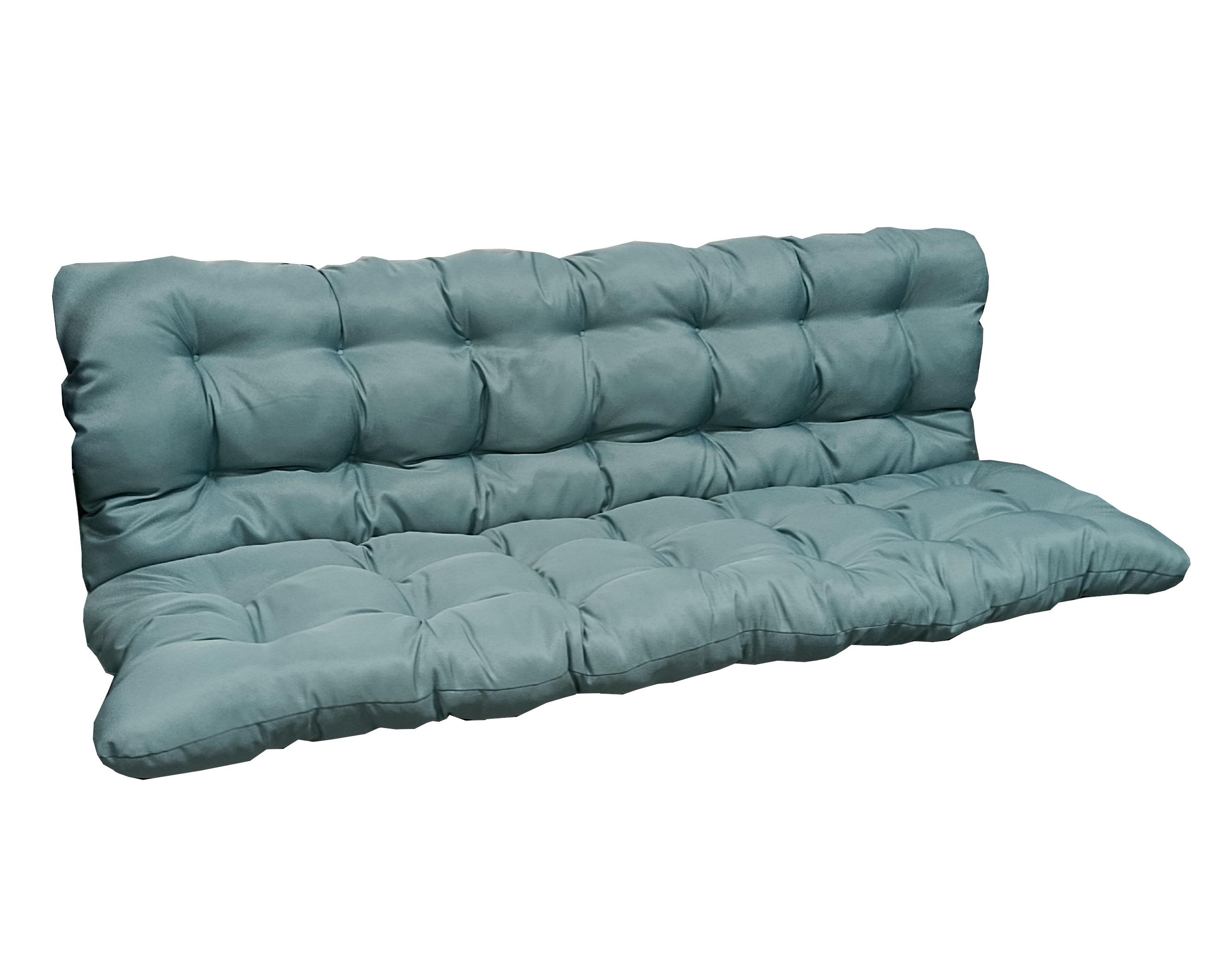 Матрац для гойдалок eGarden Soft 170x110x12 см Блакитна ялина (5922) - фото 2 Матрац для гойдалок eGarden Soft 170x110x12 см Блакитна ялина (5922) - фото 2