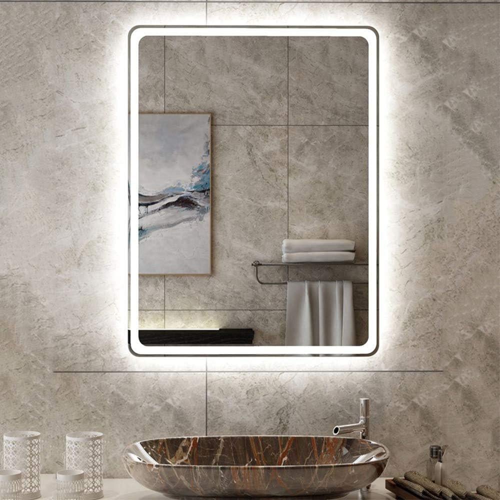 Зеркало Dim Dzerkal GROTTO с LED-подсветкой 50х70 см (7929)