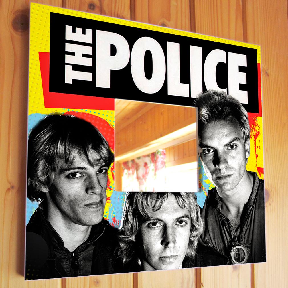 Зеркало декоративное Группа ''The Police'' 260х260 мм (M04616)