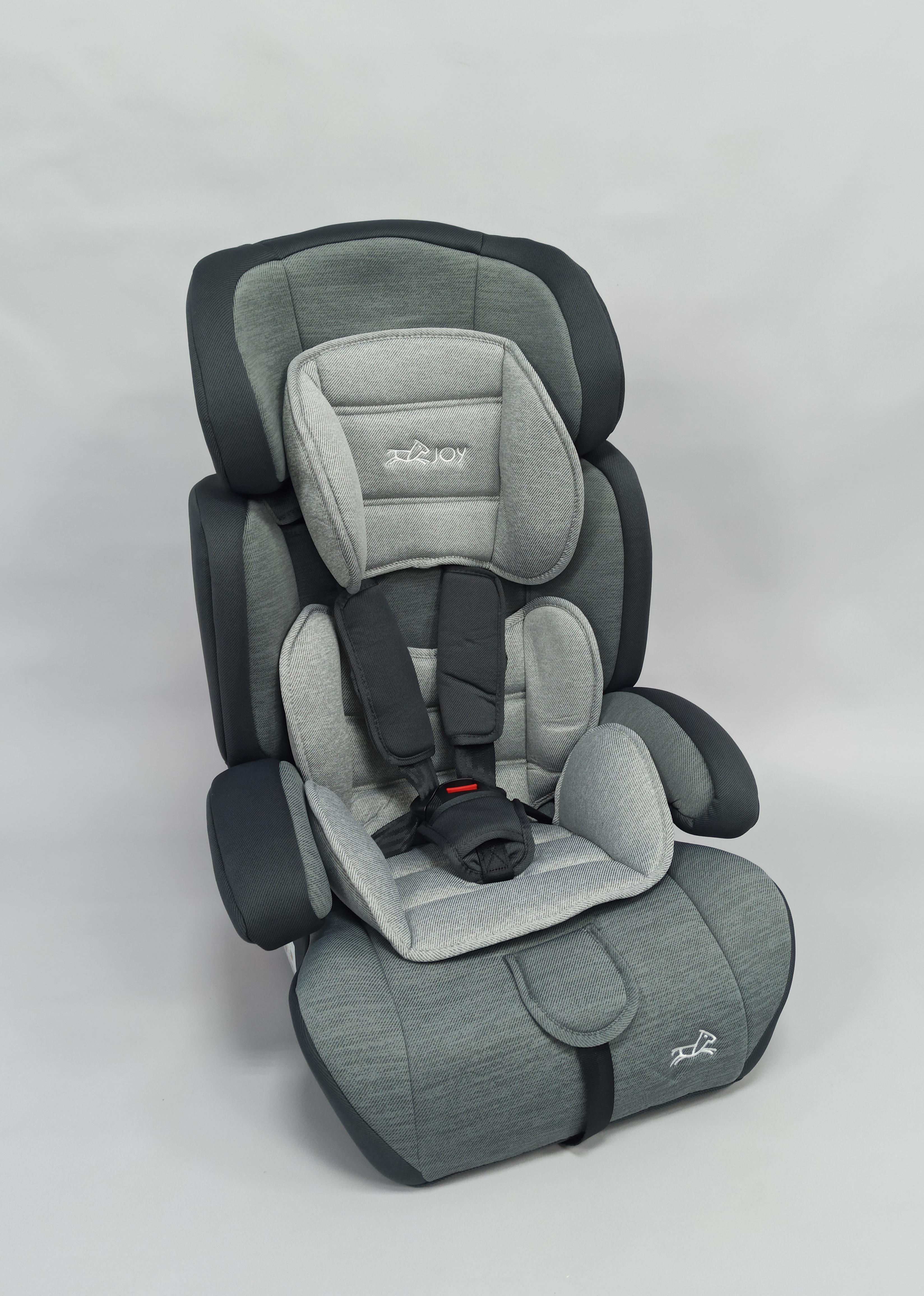 Автокресло универсальное детское Joy группа 1/2/3 9-36 кг Light Gray