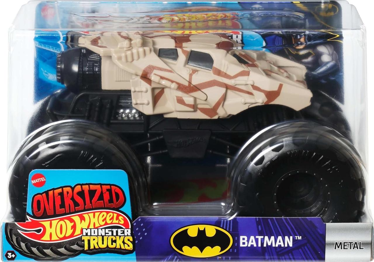 Монстр-трак Hot Wheels Monster Truck Batman Batmobile Бетмобиль 1:24 (JCC94)