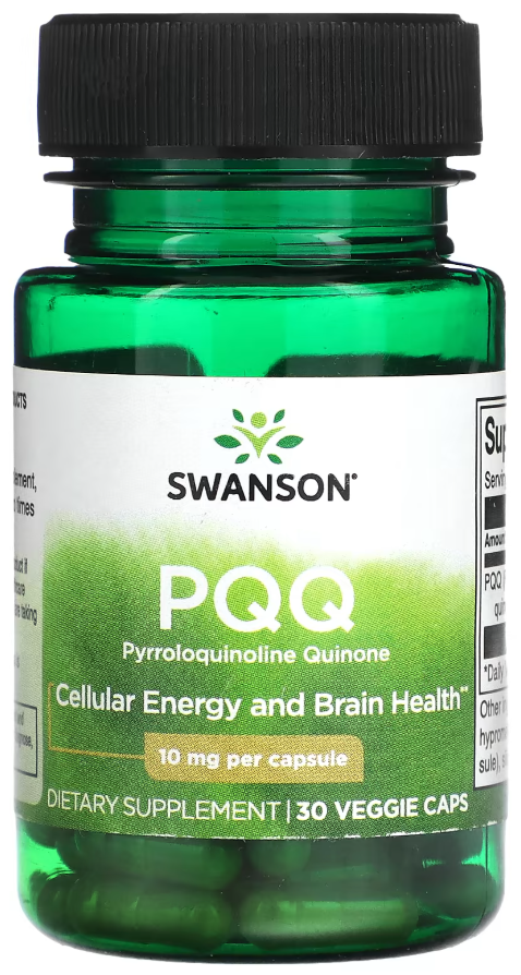Комплекс Антиоксидант Пирролохинолинхинон Swanson PQQ Pyrroloquinoline Quinone 10 мг 30 капсул Комплекс Антиоксидант Пирролохинолинхинон Swanson PQQ Pyrroloquinoline Quinone 10 мг 30 капсул