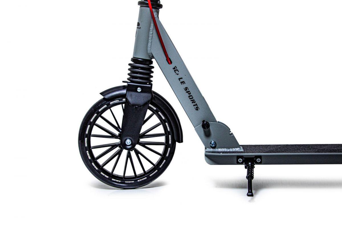 Самокат металевий Scale Sports SS-23 з дисковим гальмом і LED-ліхтарем (1574663948) - фото 6