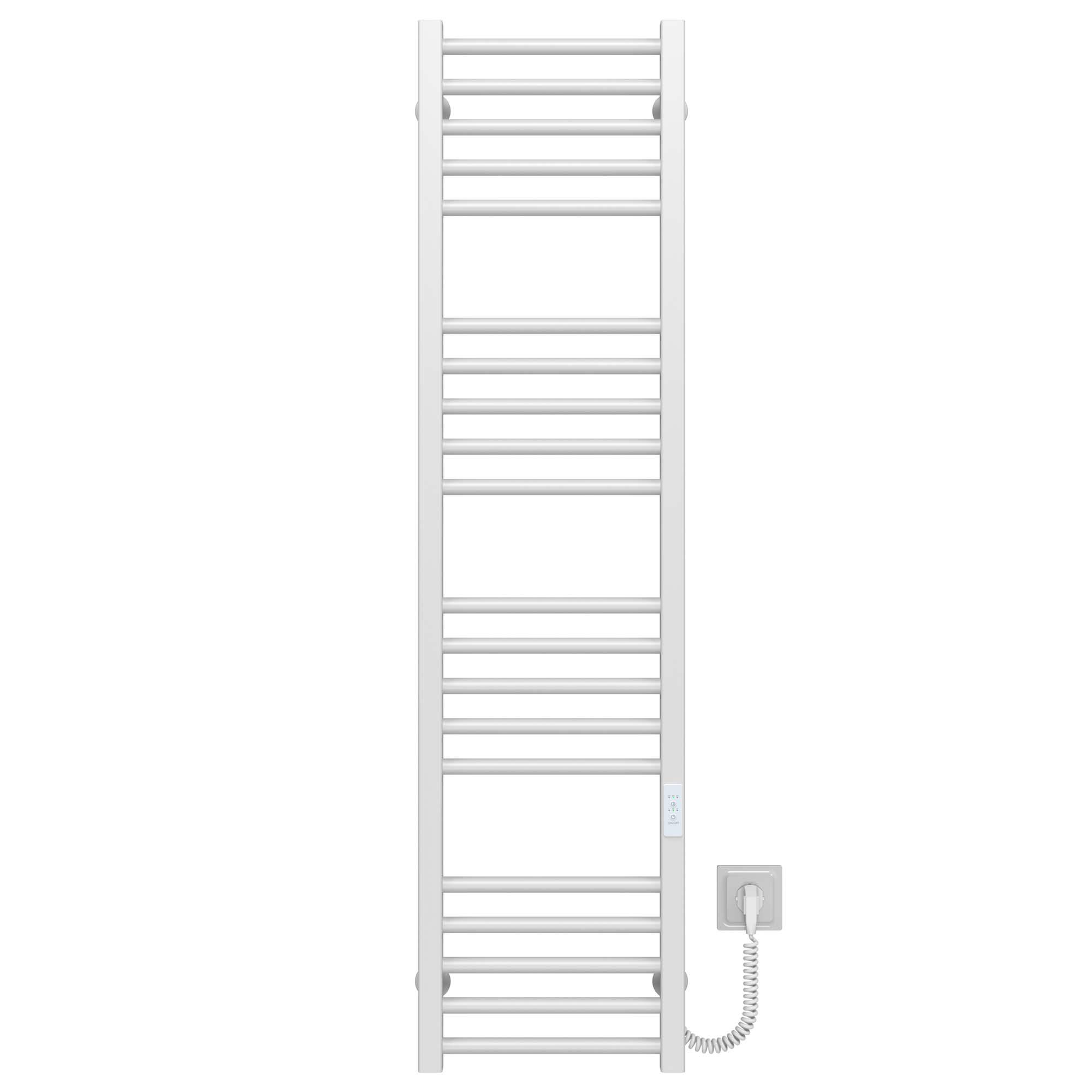 Рушникосушарка електрична Deffi Lima П20 WD04 праве підключення нержавіюча сталь 300х1300 мм Білий (A.LI.130.30.20.E.W.R.4)