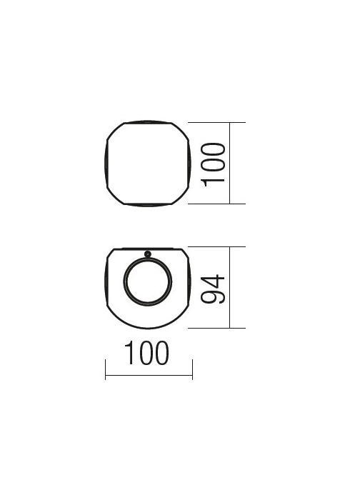 Бра уличное Redo Milestone Ap LED 2X4 W Ip54 Dg 3000K 5.1.2 (9169) - фото 4