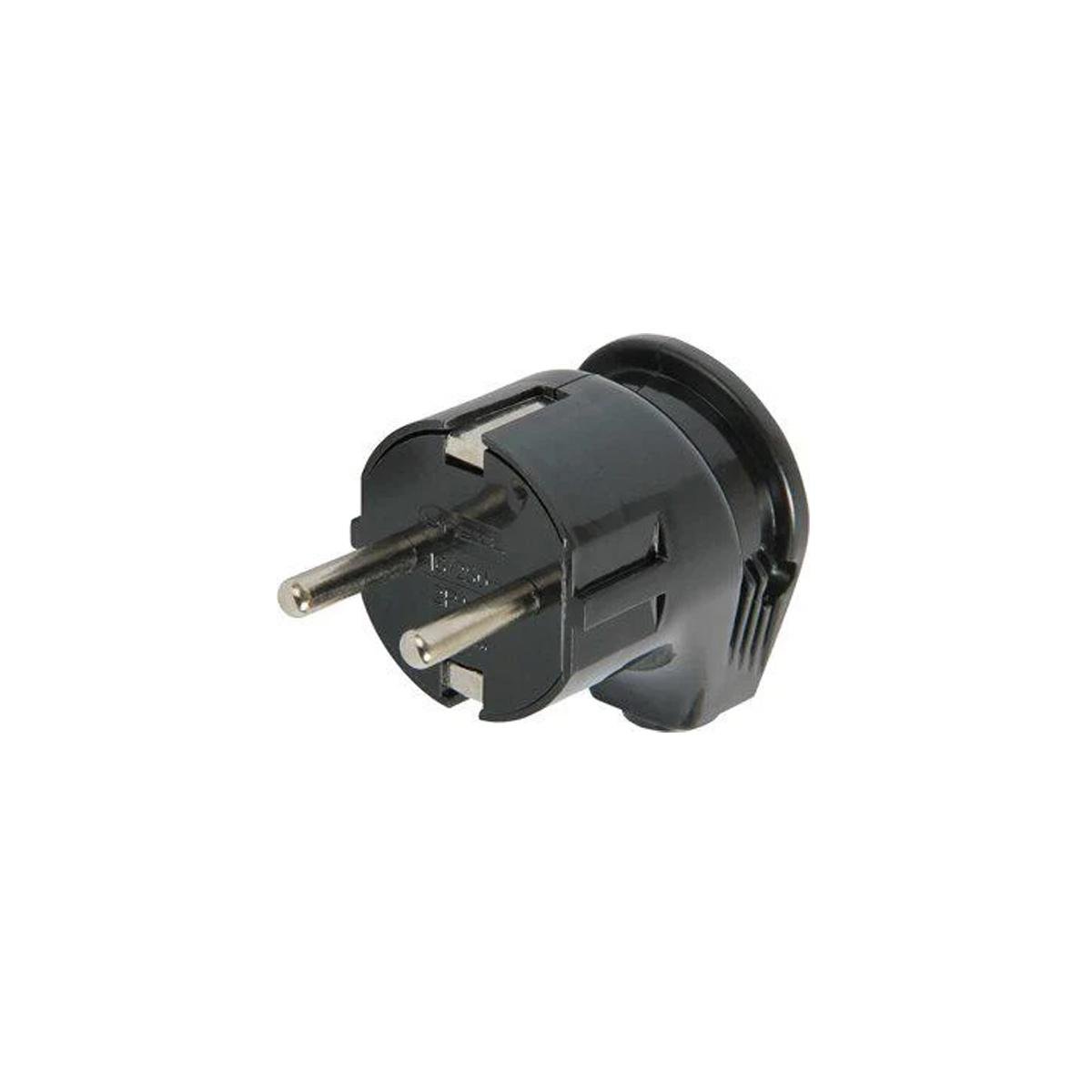 Вилка бытовая угловая E.NEXT e.plug.angle.008.16 с заземлением 16А (s9100005)