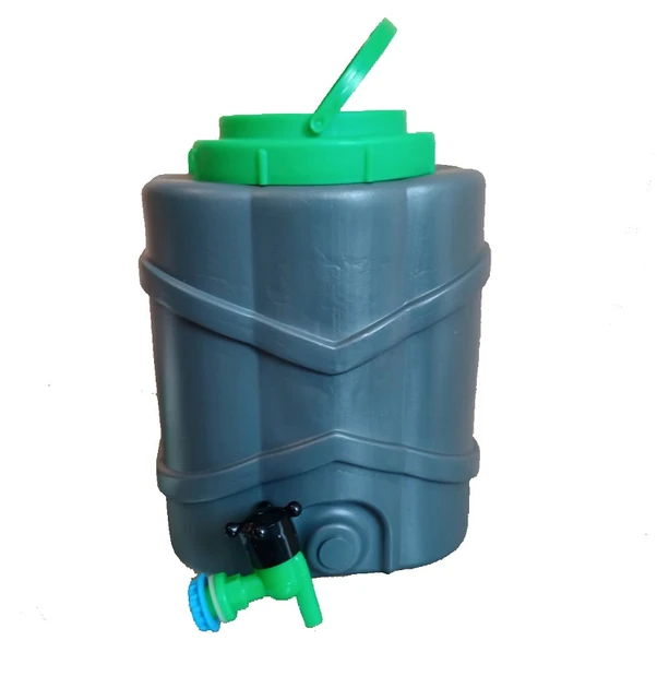 Рукомийник з харчового пластика 10 л горловина Ø 150 мм 320х240х180 мм (2290490568)