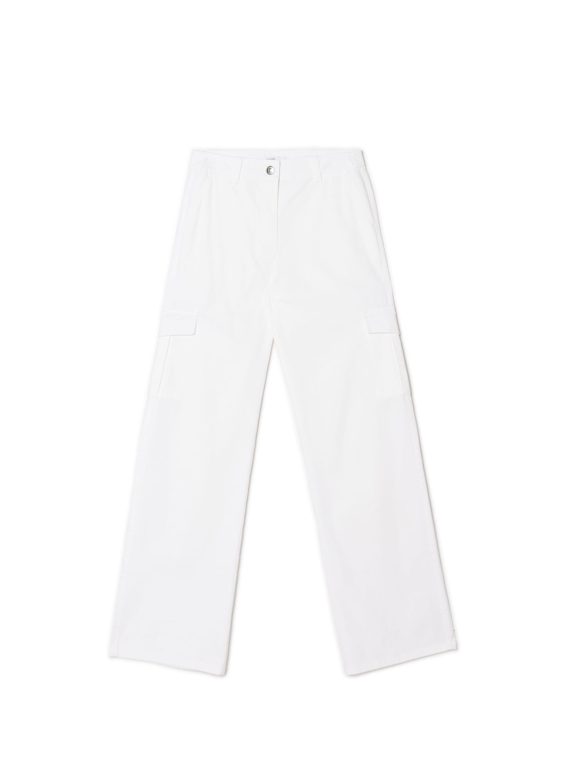 Брюки Cropp 5791S р. 40 Белый