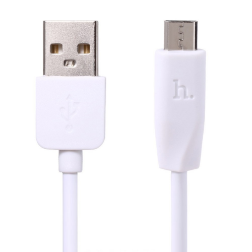 Кабель HOCO Micro USB X1 2,1 A 1 м White (545533) Кабель HOCO Micro USB X1 2,1 A 1 м White (545533)