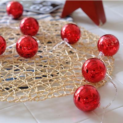 Гірлянда ColorWay Christmas lights ball USB 6 см 10 LED 1,5 м Red (CW-MC-LB10U) - фото 8