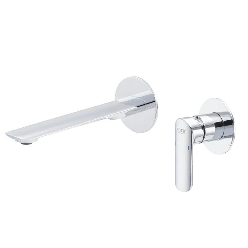 Смеситель для умывальника KOER KB-16028-01 Хром (KR5297)