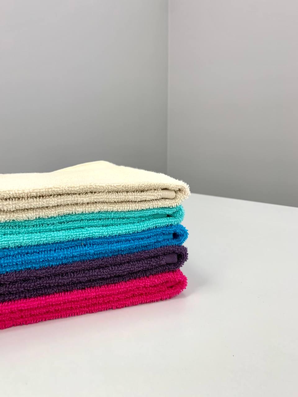 Полотенце махровое с бордюром 400г/м2 30х50 см Темно-фиолетовый (9890512) - фото 2 Полотенце махровое с бордюром 400г/м2 30х50 см Темно-фиолетовый (9890512) - фото 2