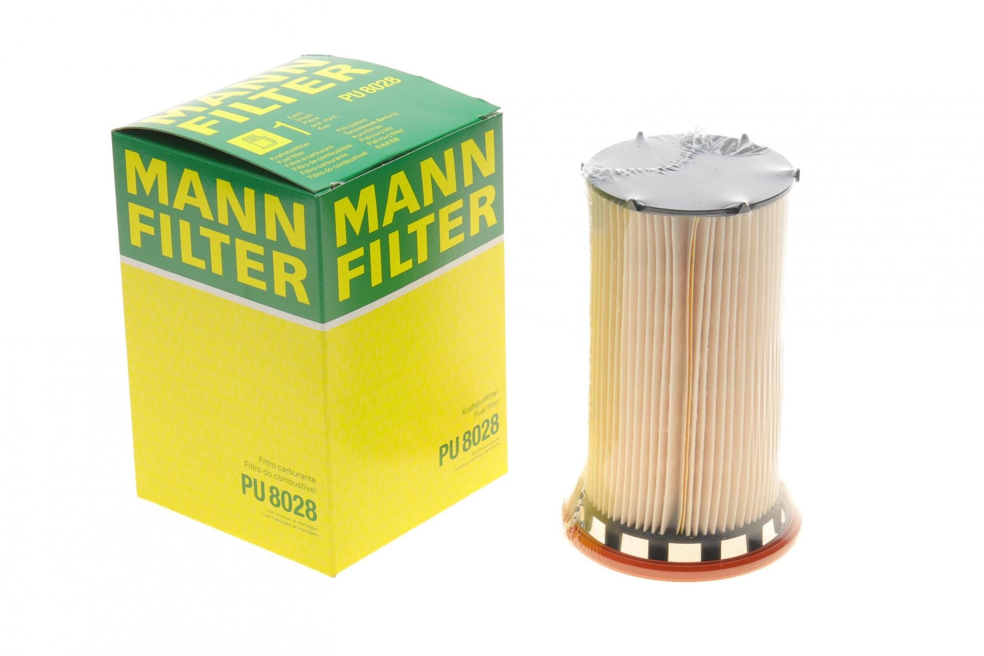 Фильтр топливный Mann-Filter для VW Golf VII 1,6TDI/2,0TDI 12- (PU 8028)