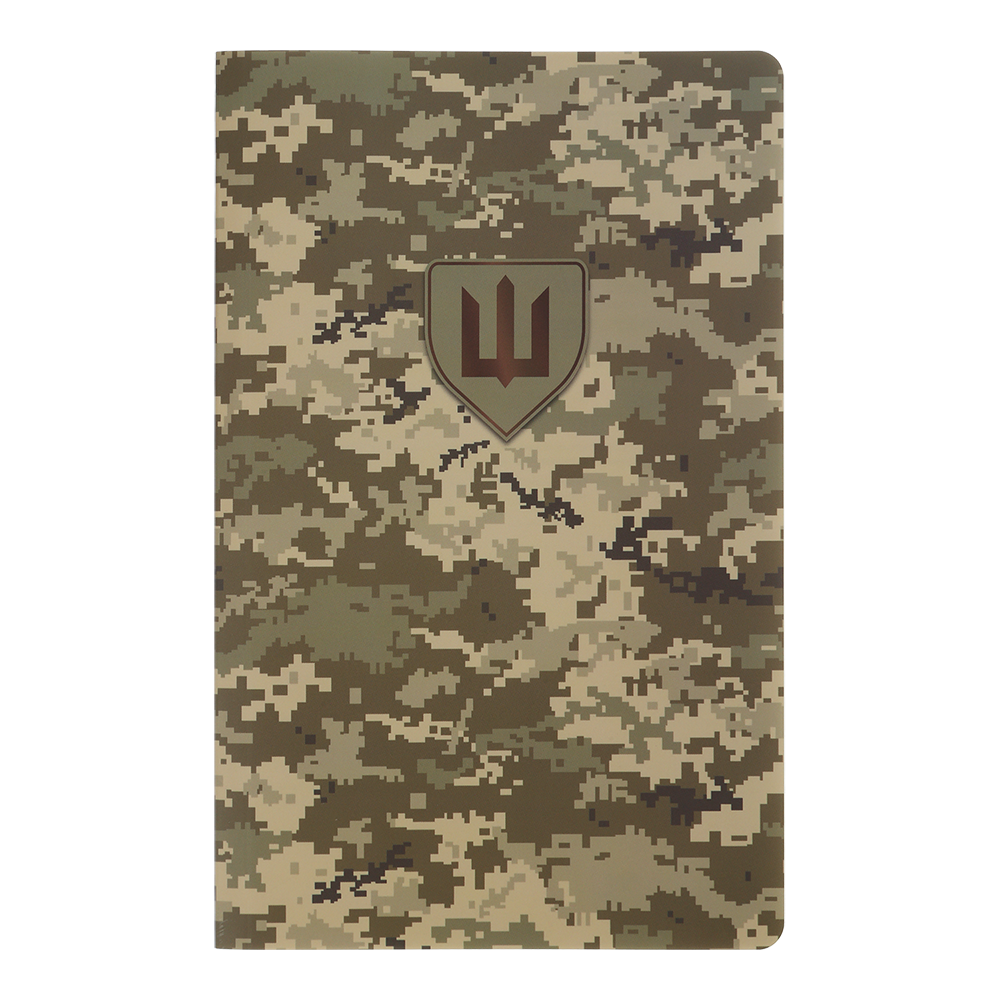 Блокнот Buromax MILITARY А5 64 аркушів з обкладинкою із синтетичного каменя (BM.295190-04)