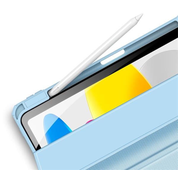 Чехол-книга для планшета Dux Ducis Toby Series для Apple iPad 10 gen 10,9" 2022/11" 2025 Blue (6934913034217) - фото 2 Чехол-книга для планшета Dux Ducis Toby Series для Apple iPad 10 gen 10,9" 2022/11" 2025 Blue (6934913034217) - фото 2