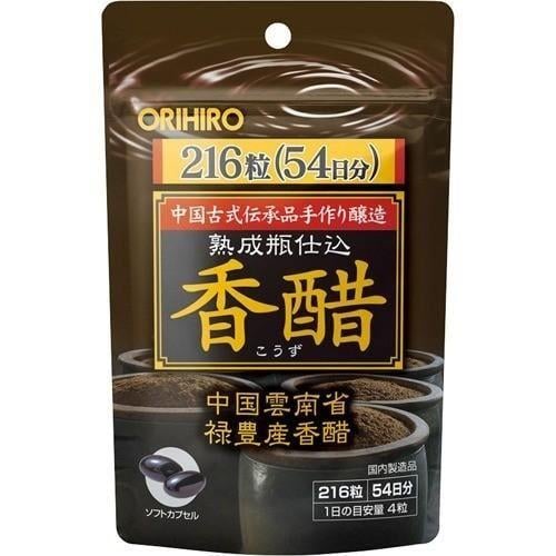 Черный уксус Orihiro Vinegar 216 капсул