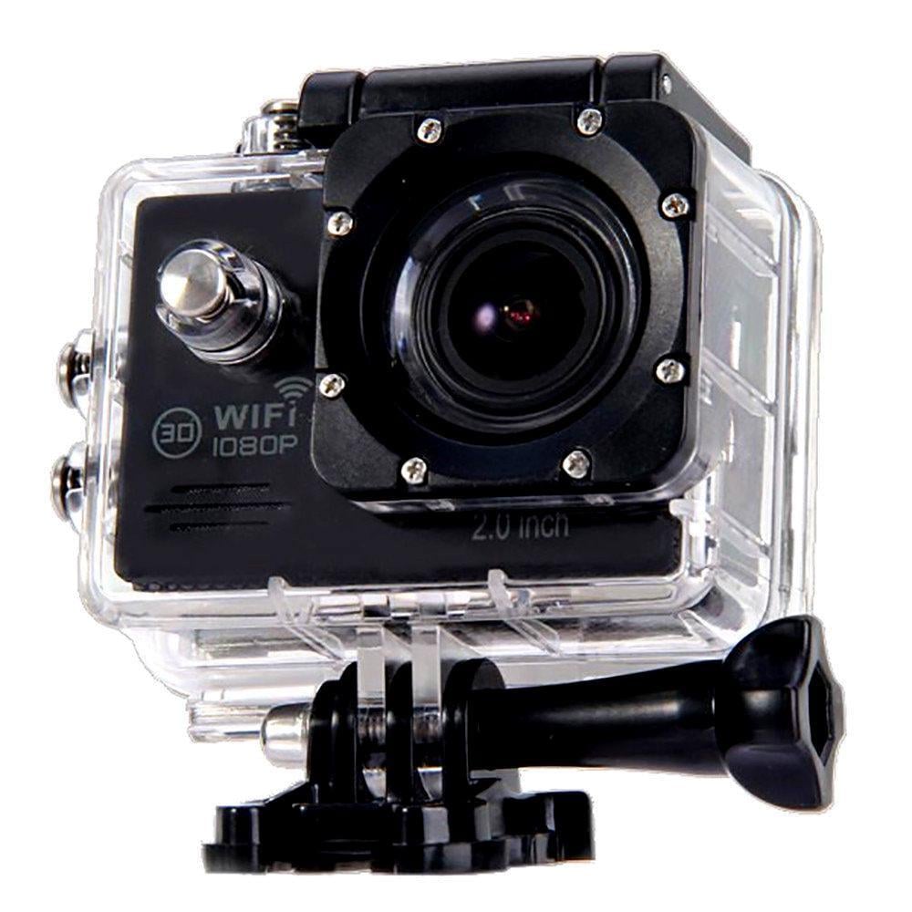 Экшн-камера Action camera SJR700 UltraHD с аквабоксом для подводной съемки без Wi-Fi + Гибкий штатив