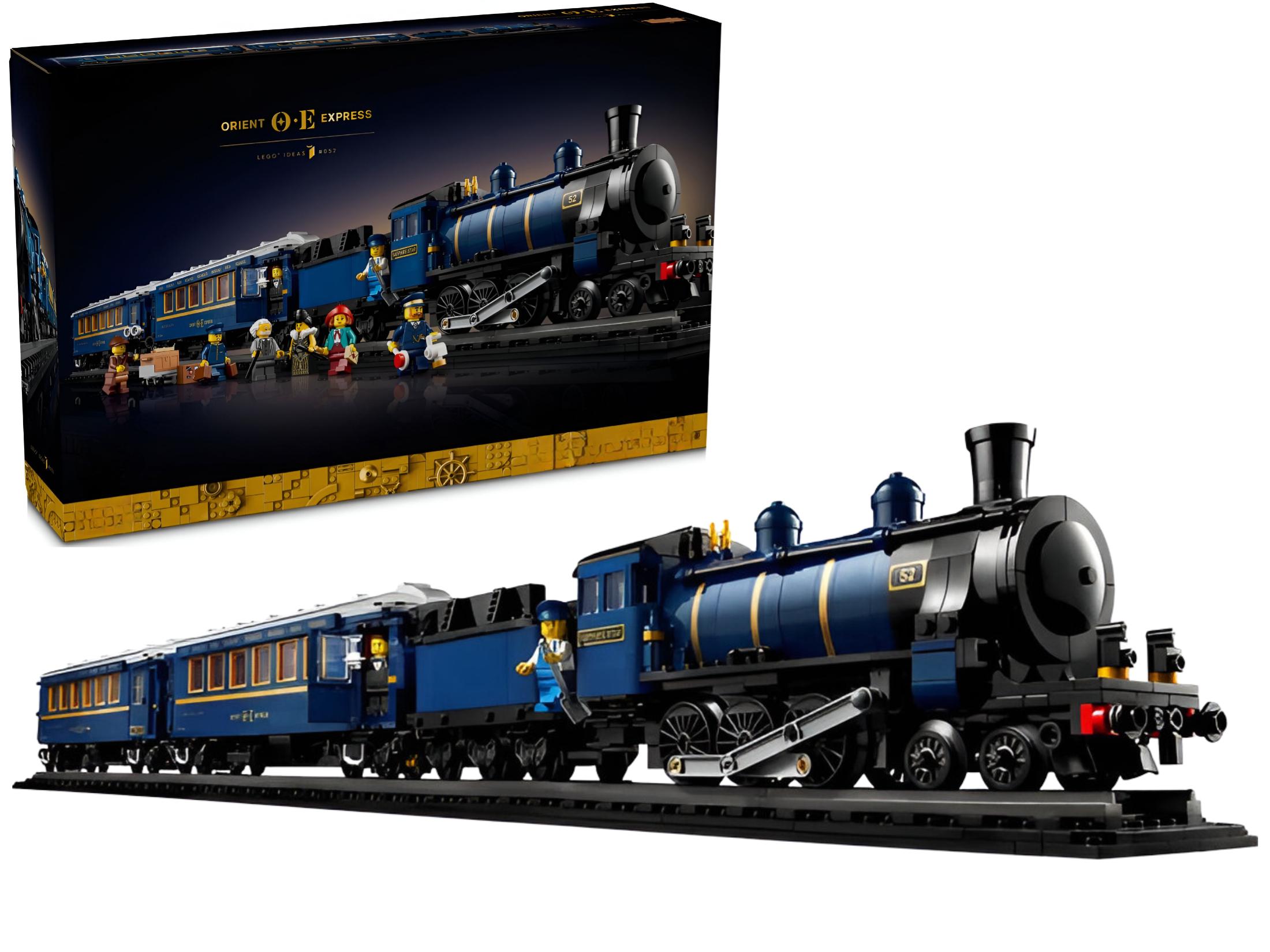 Конструктор детский Поезд Восточный экспресс 2540 дет. (62344)