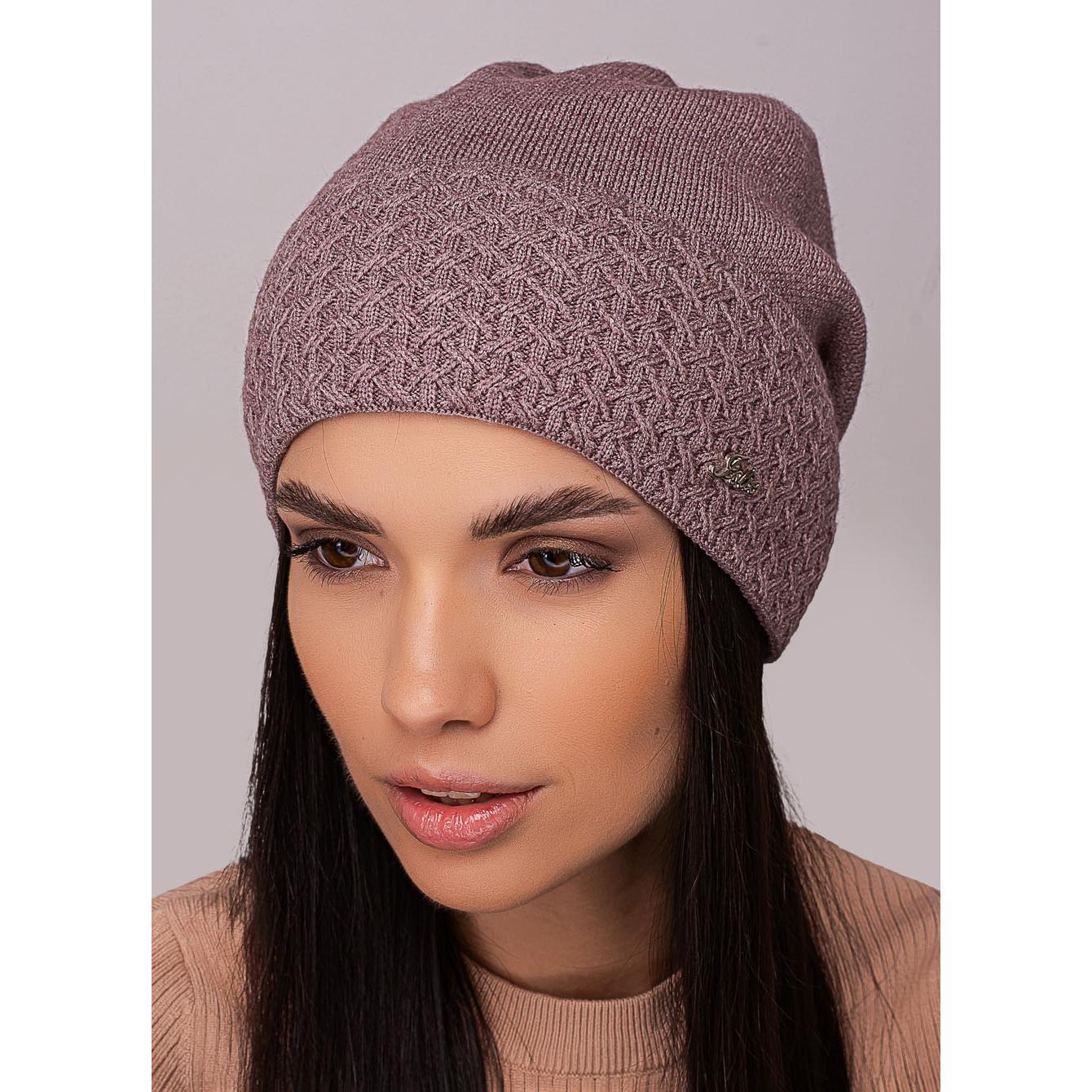 Шапка женская Leks ПОЭЗИЯ шерстяная утепленная флисом с узором на отвороте сзади сцепленная one size Кофейный (271949) - фото 1 Шапка женская Leks ПОЭЗИЯ шерстяная утепленная флисом с узором на отвороте сзади сцепленная one size Кофейный (271949) - фото 1