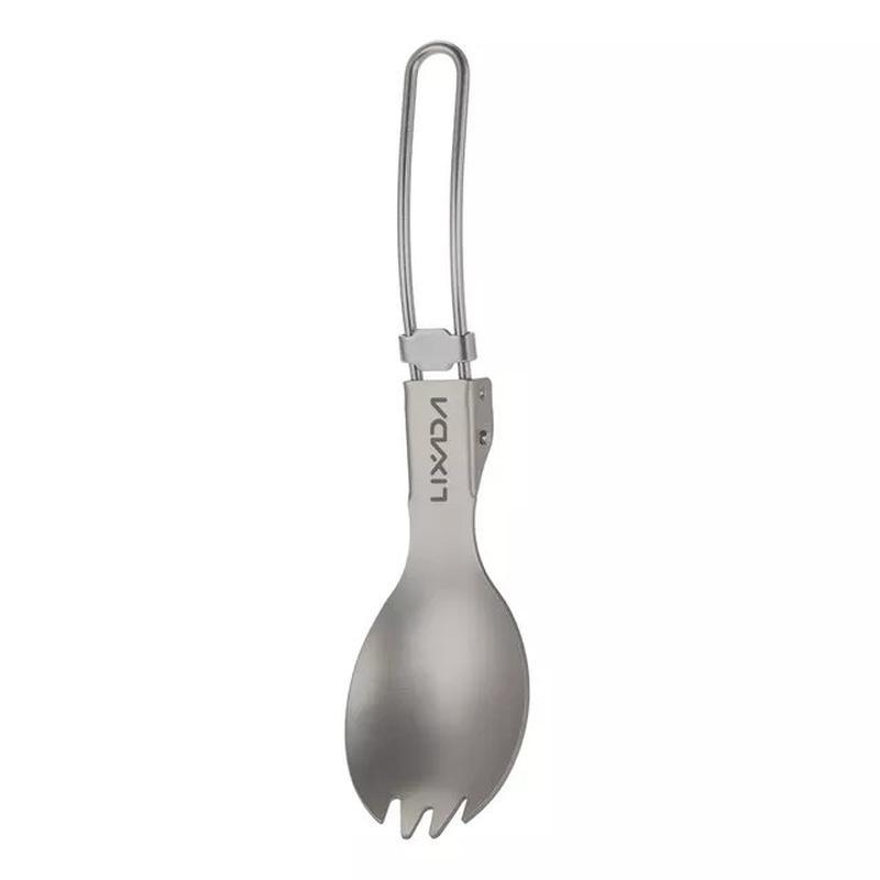 Ложка туристична Lixada Spork з чохлом Grey (82272) - фото 3