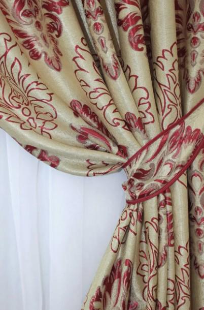 Комплект штор Корона блекаут/софт 1,5х2,75 м 2 шт. Бежевый (1276ш) - фото 4 Комплект штор Корона блекаут/софт 1,5х2,75 м 2 шт. Бежевый (1276ш) - фото 4