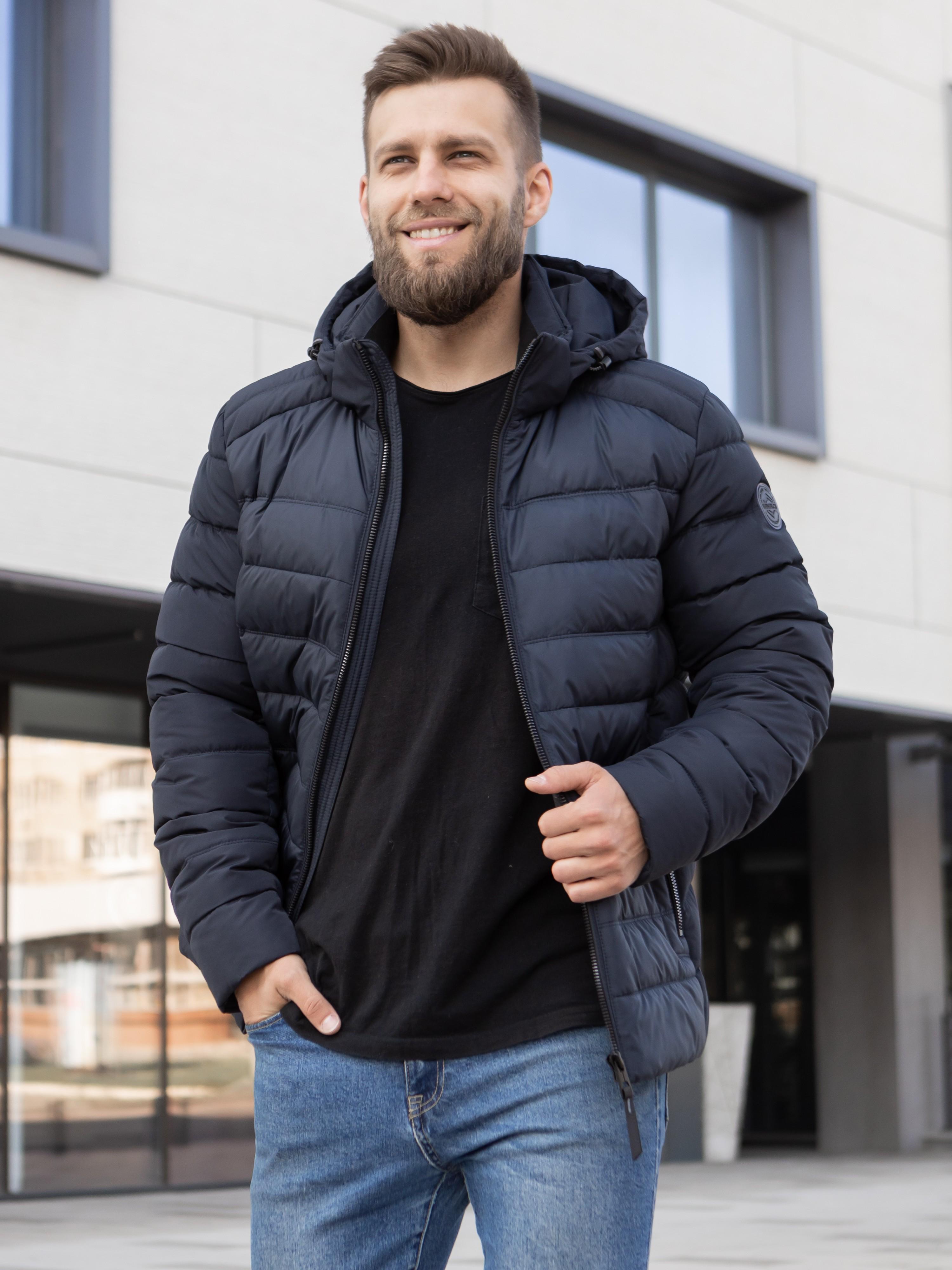 Куртка чоловіча зимова Vavalon 24-V р. 70 Синій (29116978) - фото 2 Куртка чоловіча зимова Vavalon 24-V р. 70 Синій (29116978) - фото 2