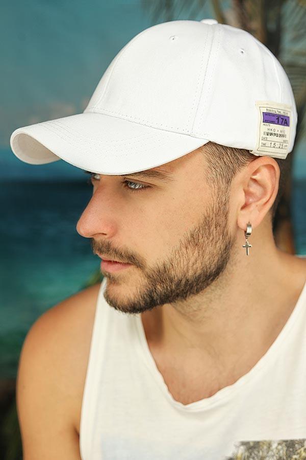 Бейсболка Braxton унисекс Boarding Pass Белый (1612)