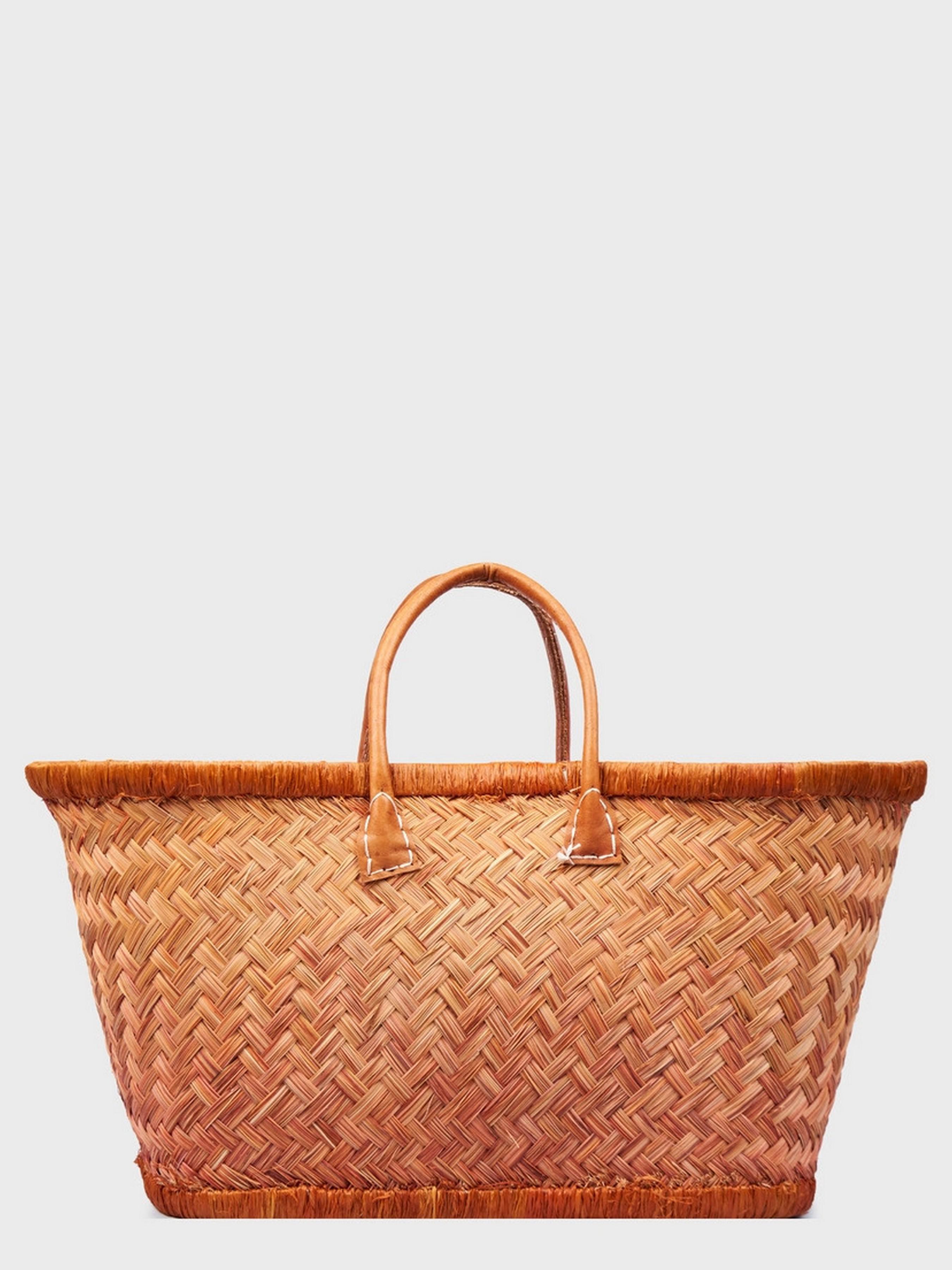 Пляжна сумка LE COMTOUR DE LA PLAGE Aravola BM_Plain_289 Коричневий