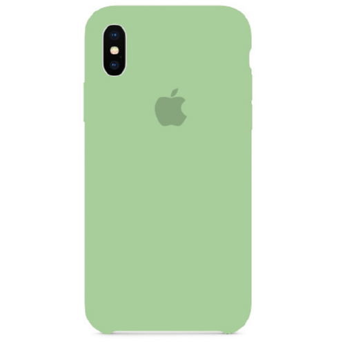 Чехол SIlicone Case для iPhone XS Max Protective Matte Mint