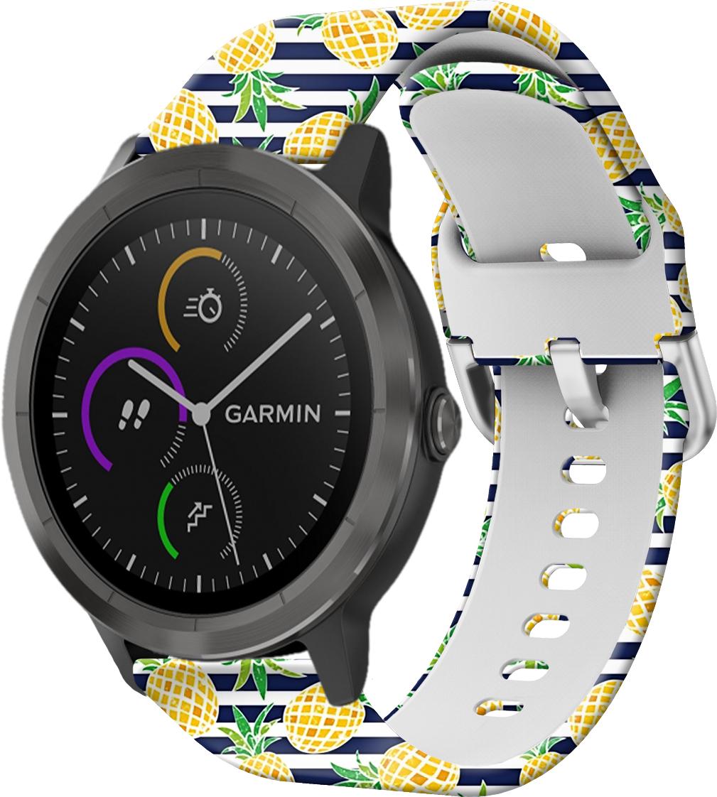 Ремешок Colorful для Garmin Vivoactive 3 Pineapple (28303)