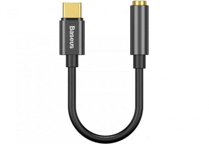 Адаптер Baseus Type-C Male to 3,5 мм Female Adapter L54 Black